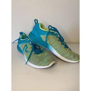 Vionic Agile Adley Running Sneakers Womens 8 Green Blue Athletic